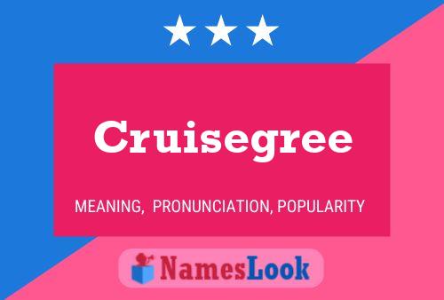 Cruisegree பெயர் போஸ்டர்