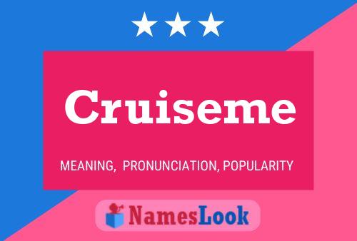 Cruiseme பெயர் போஸ்டர்