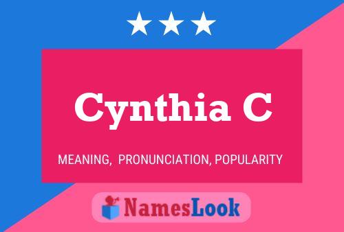 Cynthia C பெயர் போஸ்டர்