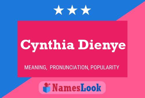 Cynthia Dienye பெயர் போஸ்டர்