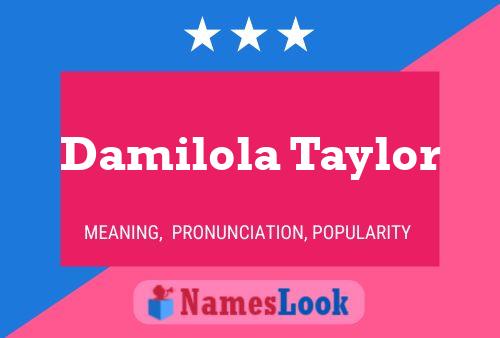 Damilola Taylor பெயர் போஸ்டர்