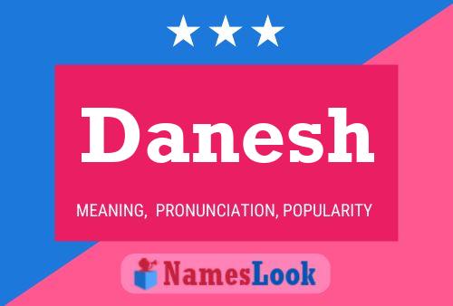 Danesh பெயர் போஸ்டர்