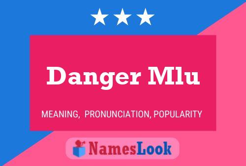 Danger Mlu பெயர் போஸ்டர்