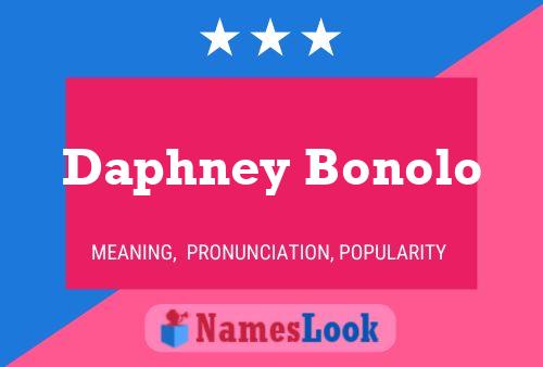 Daphney Bonolo பெயர் போஸ்டர்