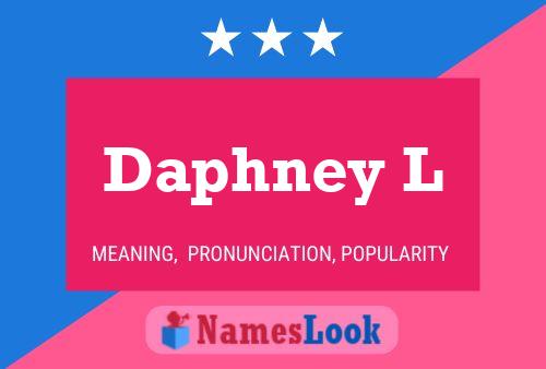 Daphney L பெயர் போஸ்டர்