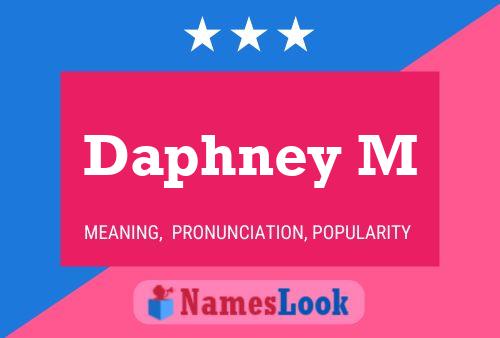 Daphney M பெயர் போஸ்டர்