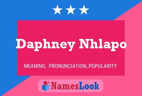 Daphney Nhlapo பெயர் போஸ்டர்