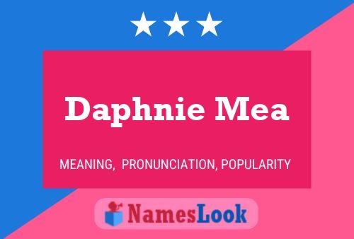 Daphnie Mea பெயர் போஸ்டர்