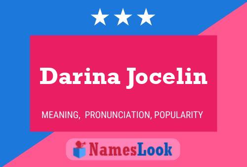 Darina Jocelin பெயர் போஸ்டர்