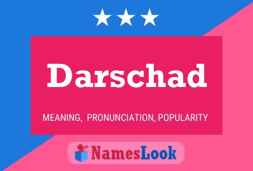 Darschad பெயர் போஸ்டர்