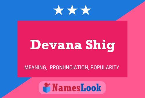 Devana Shig பெயர் போஸ்டர்