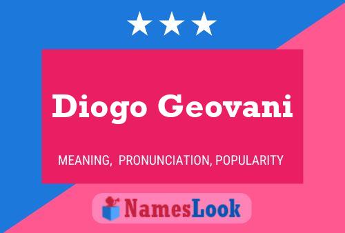 Diogo Geovani பெயர் போஸ்டர்