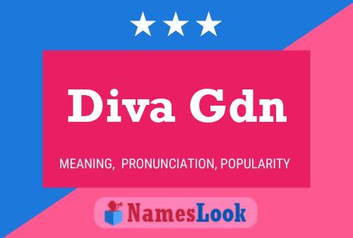 Diva Gdn பெயர் போஸ்டர்