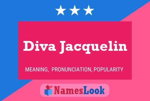 Diva Jacquelin பெயர் போஸ்டர்