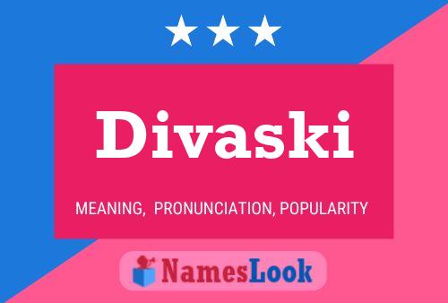 Divaski பெயர் போஸ்டர்