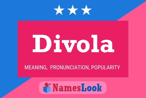 Divola பெயர் போஸ்டர்