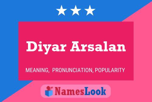 Diyar Arsalan பெயர் போஸ்டர்