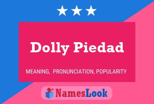 Dolly Piedad பெயர் போஸ்டர்