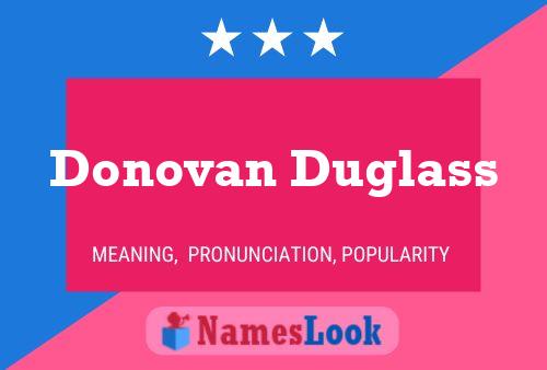 Donovan Duglass பெயர் போஸ்டர்