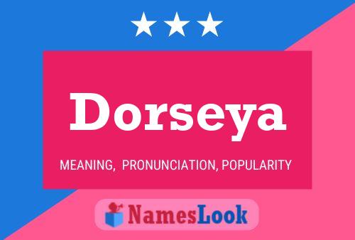 Dorseya பெயர் போஸ்டர்