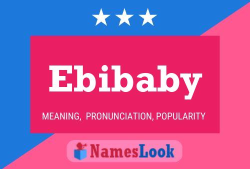 Ebibaby பெயர் போஸ்டர்