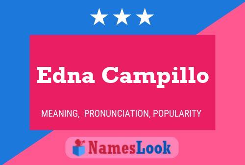 Edna Campillo பெயர் போஸ்டர்