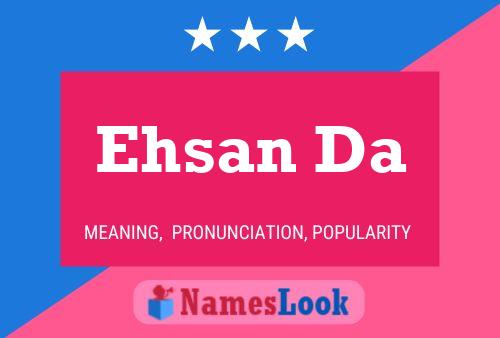 Ehsan Da பெயர் போஸ்டர்