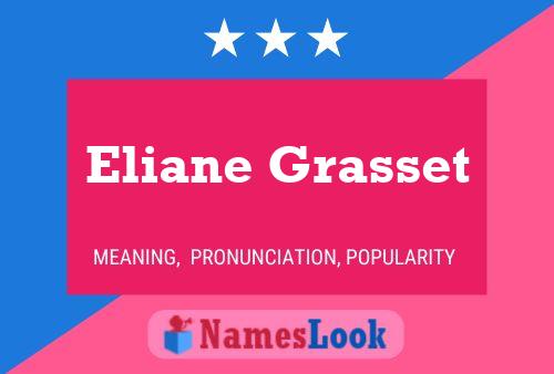 Eliane Grasset பெயர் போஸ்டர்