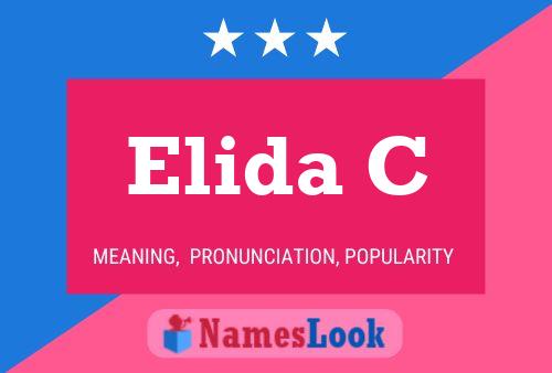 Elida C பெயர் போஸ்டர்