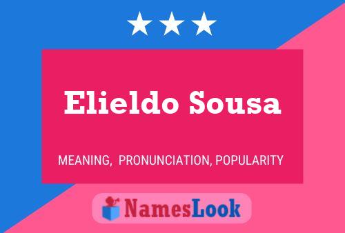 Elieldo Sousa பெயர் போஸ்டர்