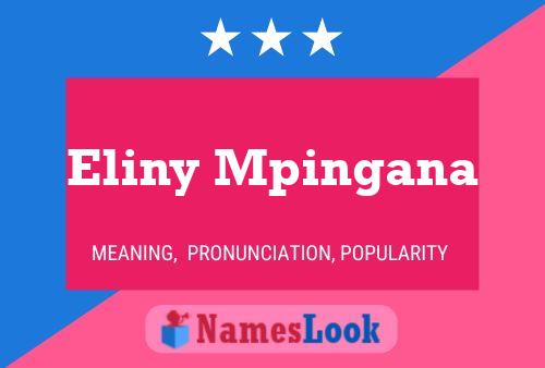 Eliny Mpingana பெயர் போஸ்டர்