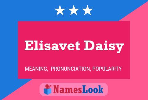 Elisavet Daisy பெயர் போஸ்டர்