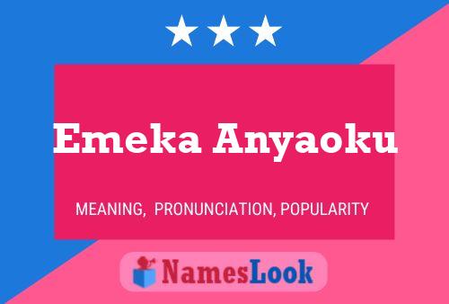 Emeka Anyaoku பெயர் போஸ்டர்