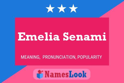 Emelia Senami பெயர் போஸ்டர்