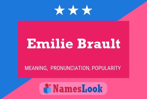 Emilie Brault பெயர் போஸ்டர்