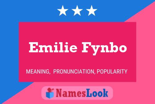 Emilie Fynbo பெயர் போஸ்டர்