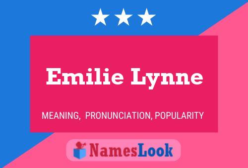 Emilie Lynne பெயர் போஸ்டர்