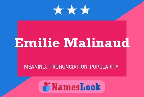 Emilie Malinaud பெயர் போஸ்டர்