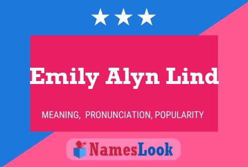 Emily Alyn Lind பெயர் போஸ்டர்