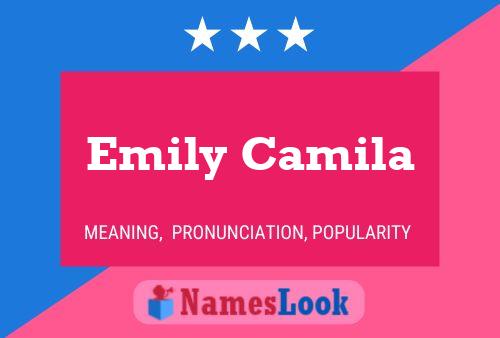 Emily Camila பெயர் போஸ்டர்