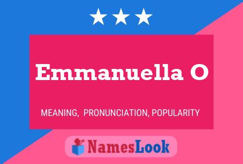 Emmanuella O பெயர் போஸ்டர்