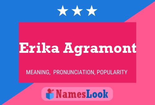 Erika Agramont பெயர் போஸ்டர்