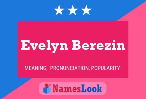 Evelyn Berezin பெயர் போஸ்டர்