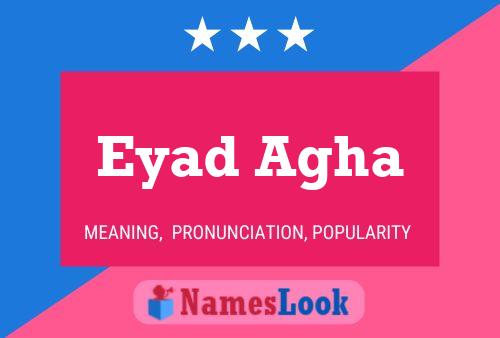 Eyad Agha பெயர் போஸ்டர்