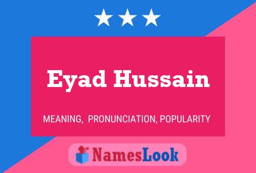 Eyad Hussain பெயர் போஸ்டர்