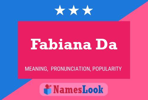 Fabiana Da பெயர் போஸ்டர்