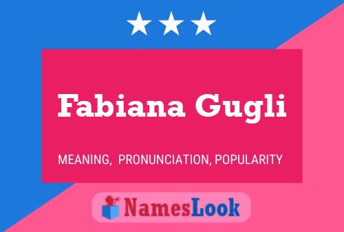 Fabiana Gugli பெயர் போஸ்டர்