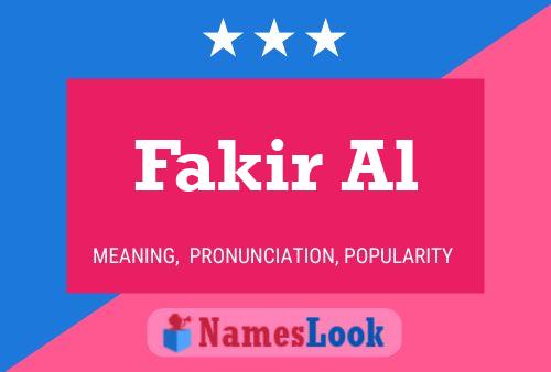 Fakir Al பெயர் போஸ்டர்