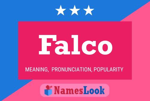 Falco பெயர் போஸ்டர்