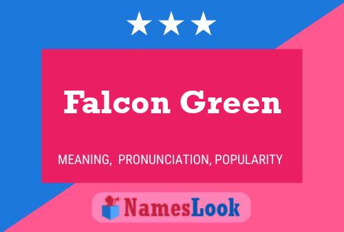 Falcon Green பெயர் போஸ்டர்